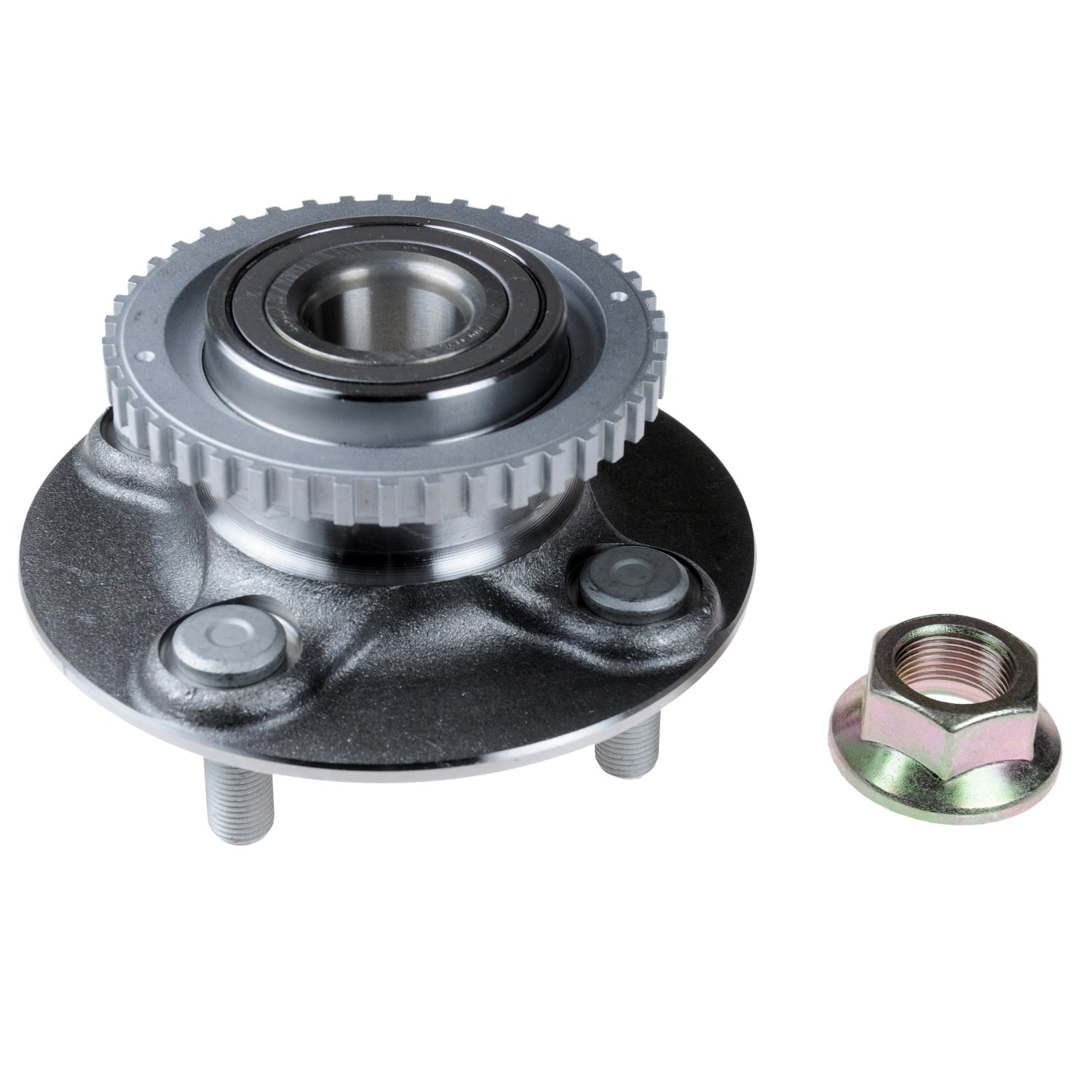 Blue Print ADN18342 Radlagersatz mit Radnabe, ABS-Impulsring und Achsmutter , 1 Stück Blue Print ADN18342 Radlagersatz mit Radnabe, ABS-Impulsring und Achsmutter , 1 Stück von Blue Print