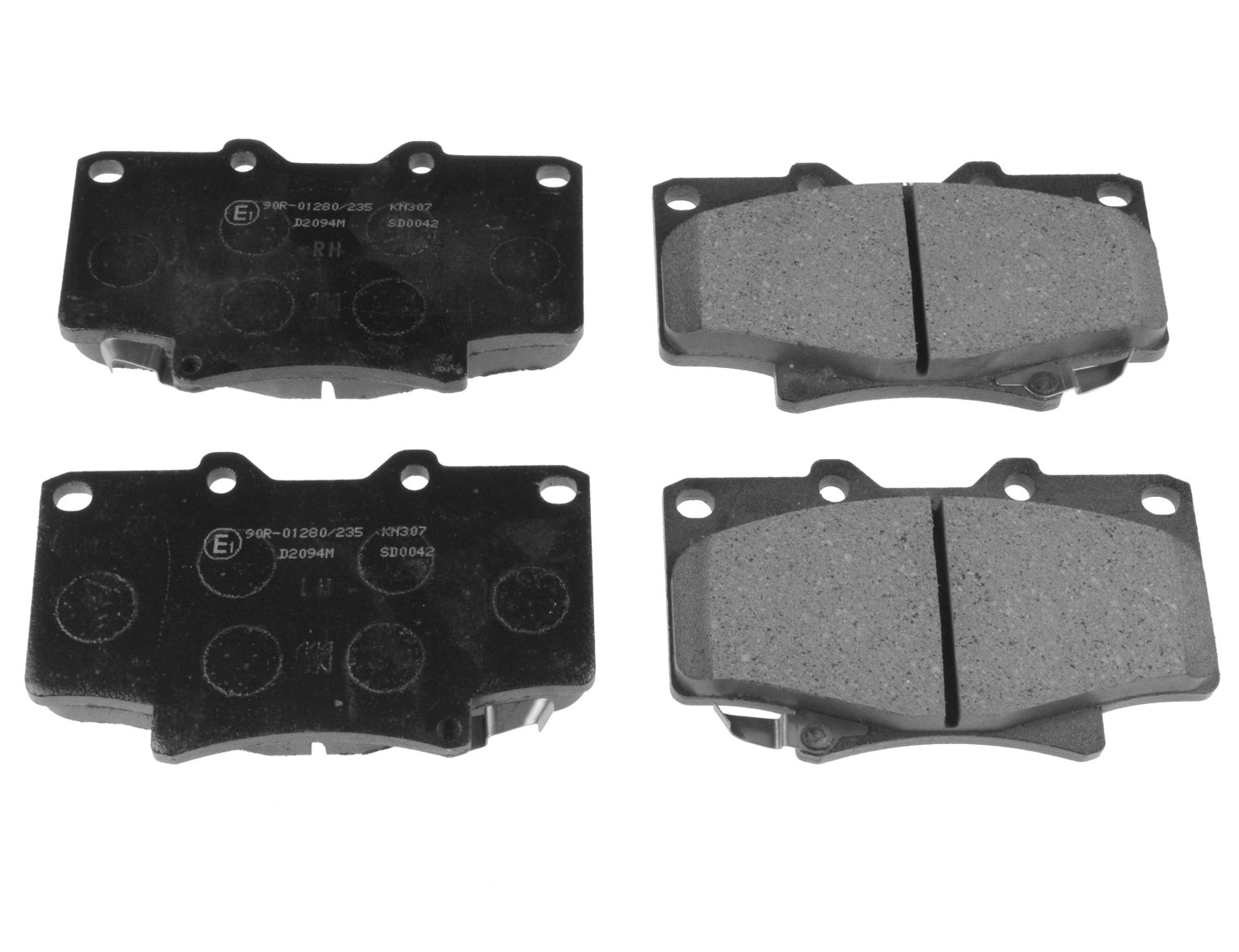 Blue Print ADT342124 Bremsbelagsatz , 1 Stück Blue Print ADT342124 Bremsbelagsatz , 1 Stück von Blue Print