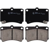 Bremsbelagsatz BLUE PRINT ADM54249, Vorne von Blue Print