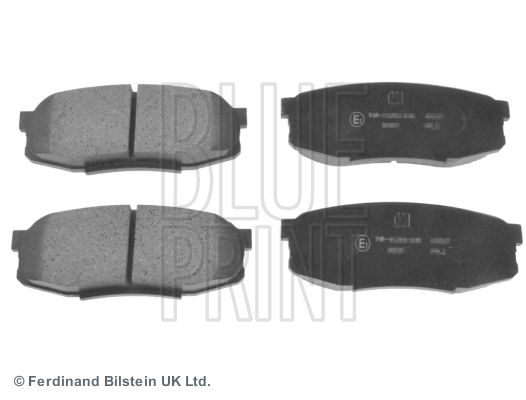 Bremsbelagsatz, Scheibenbremse Hinterachse Blue Print ADT342176 von Blue Print