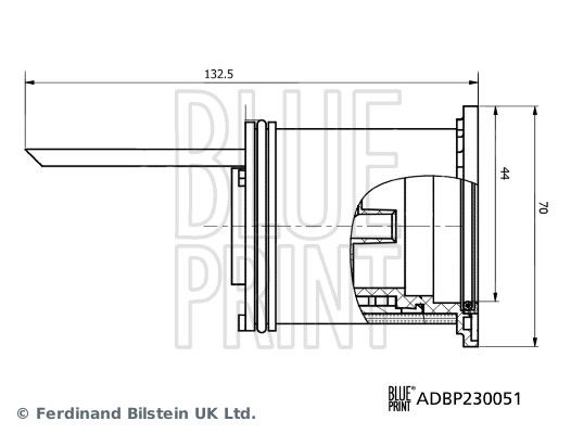 Kraftstofffilter Blue Print ADBP230051 von Blue Print
