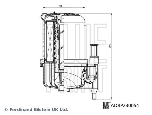 Kraftstofffilter Blue Print ADBP230054 von Blue Print