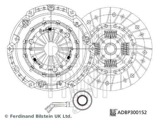 Kupplungssatz Blue Print ADBP300152 Kupplungssatz Blue Print ADBP300152 von Blue Print