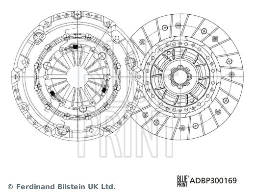 Kupplungssatz Blue Print ADBP300169 Kupplungssatz Blue Print ADBP300169 von Blue Print