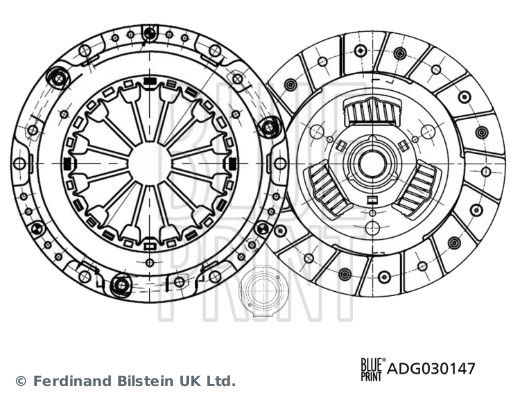 Kupplungssatz Blue Print ADG030147 Kupplungssatz Blue Print ADG030147 von Blue Print
