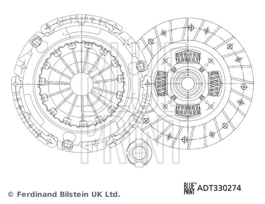 Kupplungssatz Blue Print ADT330274 Kupplungssatz Blue Print ADT330274 von Blue Print