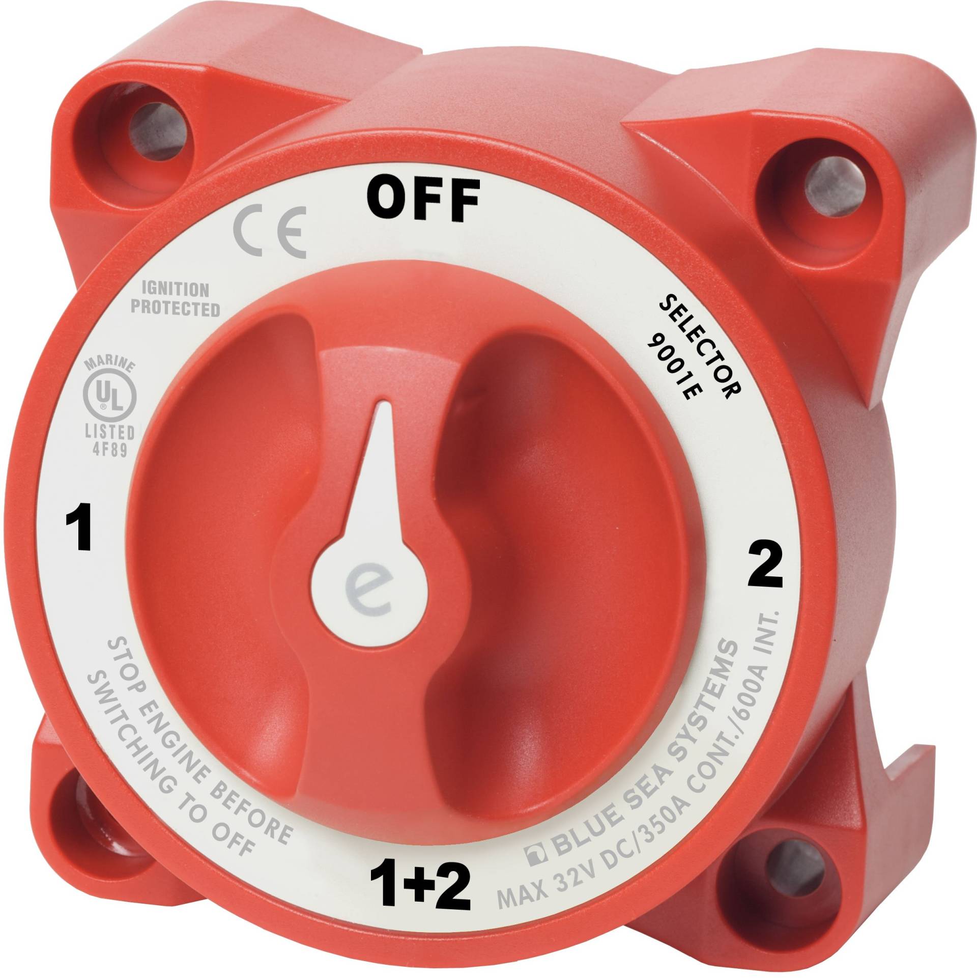 Blue Sea Systems 9001E Battery SELECTOR 4-Way Blue Sea Systems 9001E Battery SELECTOR 4-Way von Blue Sea Systems