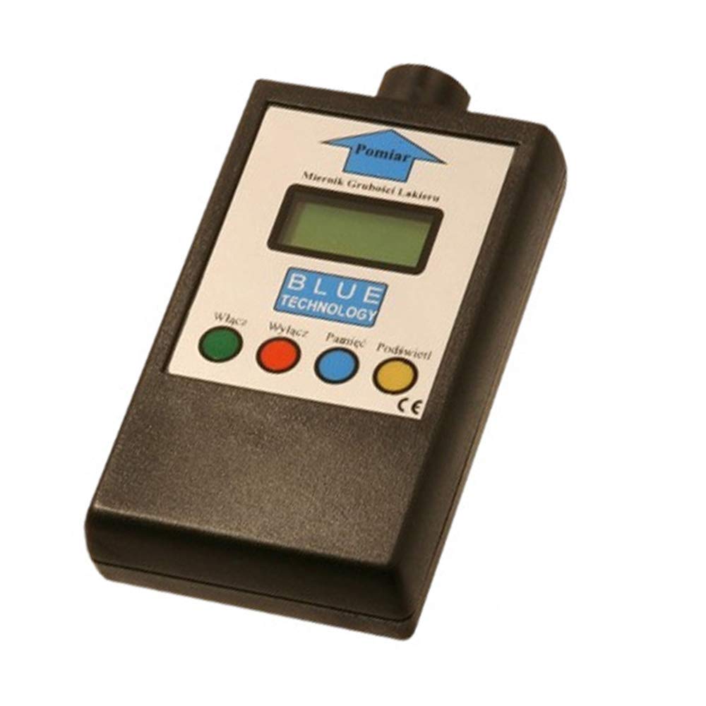 Blue Technology Schichtdickenmessgerät Lackdickenmessgerät MGR-10-FE | Stahl Coating Thickness Gauge | Lacktester für Auto | Hergestellt in der EU Blue Technology Schichtdickenmessgerät Lackdickenmessgerät MGR-10-FE | Stahl Coating Thickness Gauge | Lacktester für Auto | Hergestellt in der EU von Blue Technology