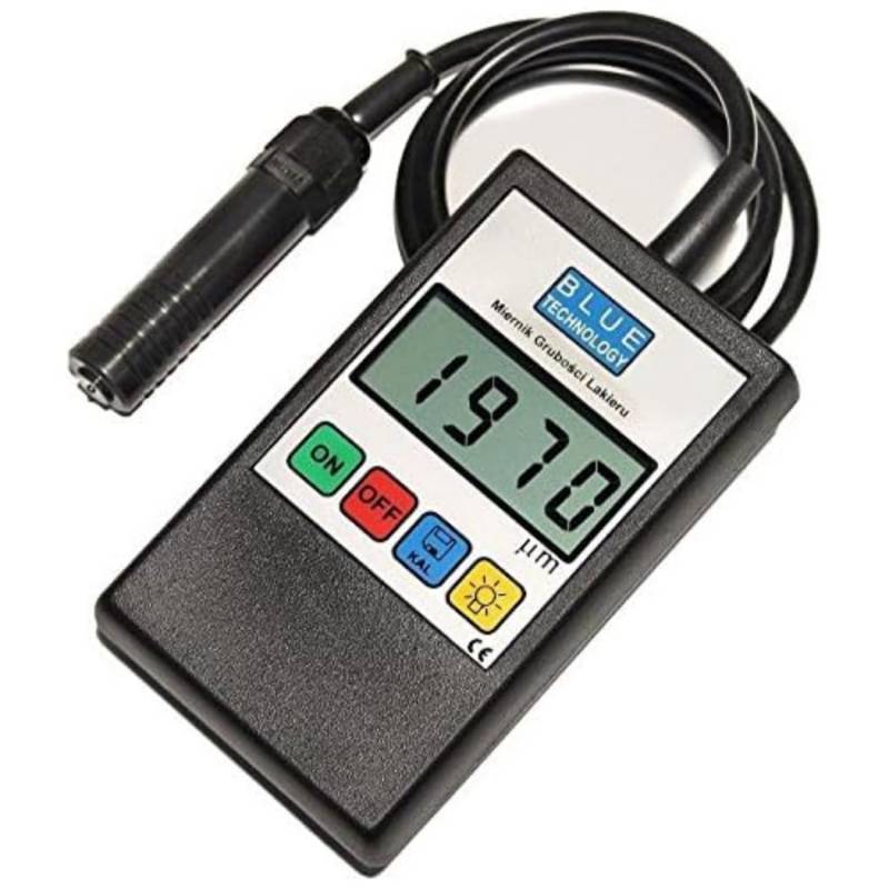 Blue Technology Professional Schichtdickenmessgerät Lackdickenmessgerät Kugelsonde P-11-S-AL | Stahl & Aluminium Coating Thickness Gauge | Lacktester für Auto | Hergestellt in EU, 11cm x 6,5cm x 2,8cm von Blue Technology