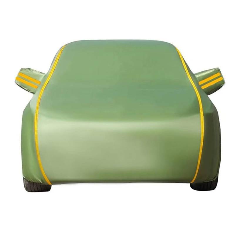 Maßgeschneiderte Autoabdeckung Für Volkswagen Beetle 1998-2010 | wasserdichte, Staubdichte, UV-beständige Autoplane Mit Reflektorstreifen von BlueDog