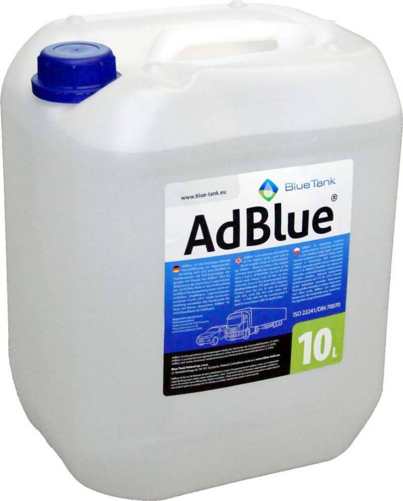 BlueTank 10 litres Adblue (32.5 22241% Urea Solution) ISO/DIN 70070 von BlueTank