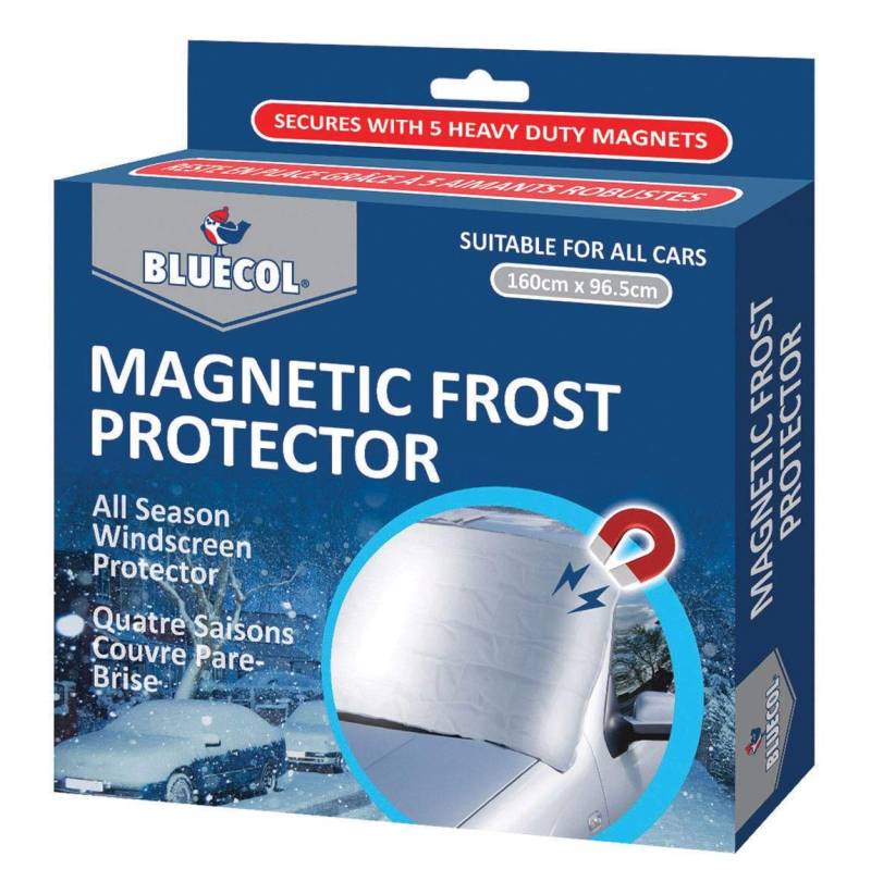 Bluecol NF56245 Frostschutzabdeckung für Windschutzscheibe, magnetisch von Bluecol