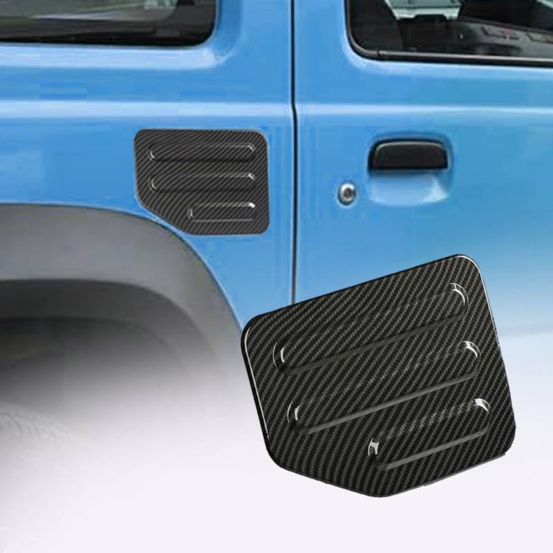 Blueshyhall Auto Tankdeckel für Jimny 2019-2023, Tankdeckel Abdeckung Deko, Tankdeckel Schutz Auto, Auto Tankdeckel Verkleidung Auto Tunning Zubehör Außen (Carbon Muster) von Blueshyhall