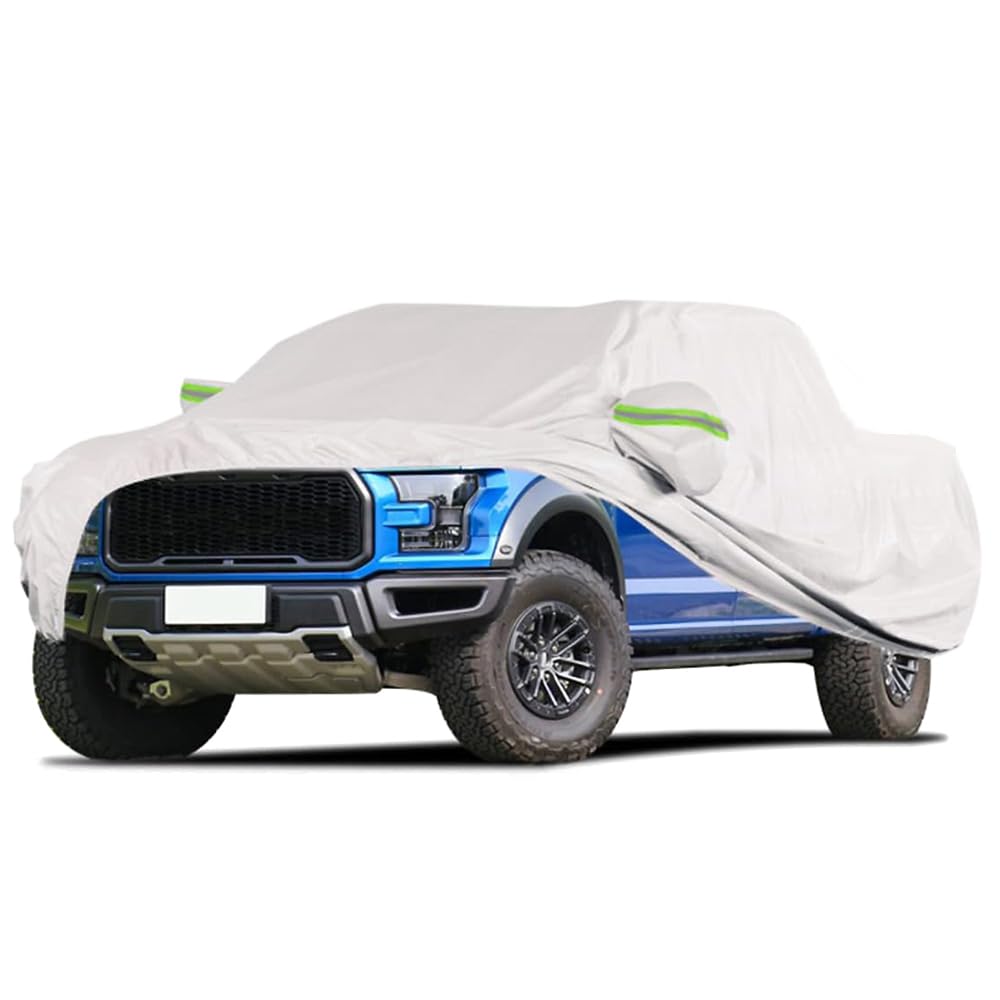 Blueshyhall Autoabdeckung Pickup, Autoabdeckung Stoff für Ranger Hilux Tacoma und mehr, 5,4 x 2 m Pickup Cover 210T Autoabdeckung Vollgarage Wasserdicht Autoabdeckung Plane Indoor Outdoor Blueshyhall Autoabdeckung Pickup, Autoabdeckung Stoff für Ranger Hilux Tacoma und mehr, 5,4 x 2 m Pickup Cover 210T Autoabdeckung Vollgarage Wasserdicht Autoabdeckung Plane Indoor Outdoor von Blueshyhall