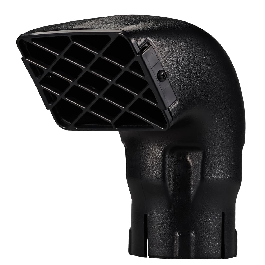 Blueshyhall Schnorchel Auto Universal, Lufteinlass Filter kopf Offroad Auto, Auto Ansaugrohr Luftfilter, Air Filter für Ansaugschnorche, Auto Staubsammler Lufteinlass Einlass Kopf (3,5 Zoll / 89 mm) von Blueshyhall