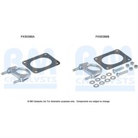 Montagesatz, Abgasrohr BM CATALYSTS FK50386 von Bm Catalysts