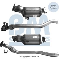 Ruß-/Partikelfilter, Abgasanlage BM CATALYSTS BM11402H von Bm Catalysts