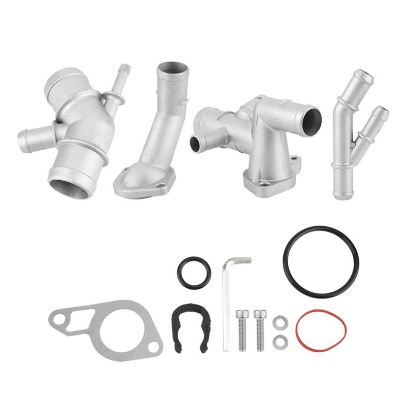 Auto-Thermostatgehäuserohre, Thermostatgehäuse-Wasserrohr aus Aluminiumguss CNC für MK4 1.8T von Bnineteenteam