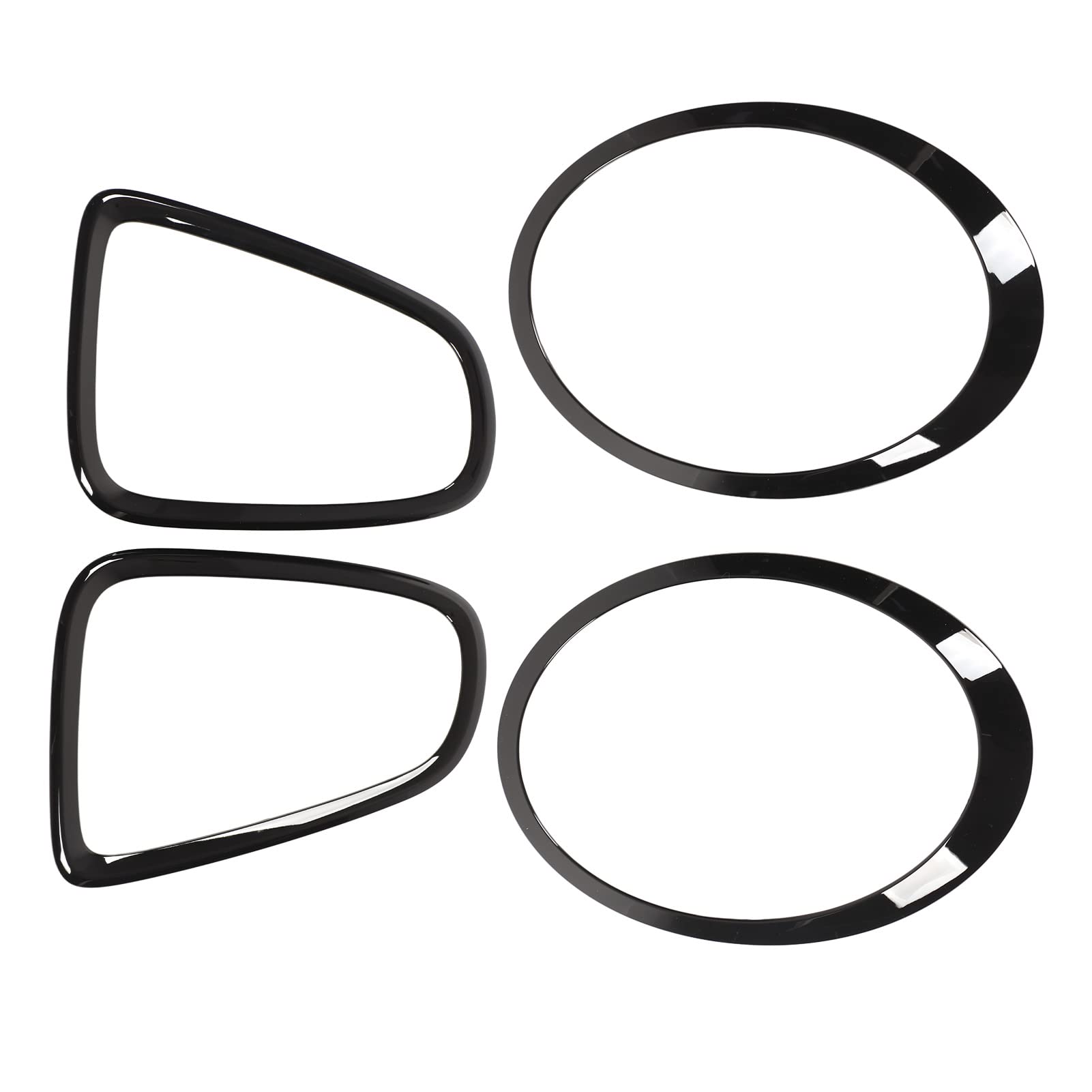 Bnineteenteam Auto Scheinwerfer und Rücklichtabdeckung, 4-teilige Scheinwerfer-Abdeckungsverkleidung Rücklicht Surround Cover Ersatz für Mini R56 R57 R58 R59 S JCW 2007-2015 Bnineteenteam Auto Scheinwerfer und Rücklichtabdeckung, 4-teilige Scheinwerfer-Abdeckungsverkleidung Rücklicht Surround Cover Ersatz für Mini R56 R57 R58 R59 S JCW 2007-2015 von Bnineteenteam