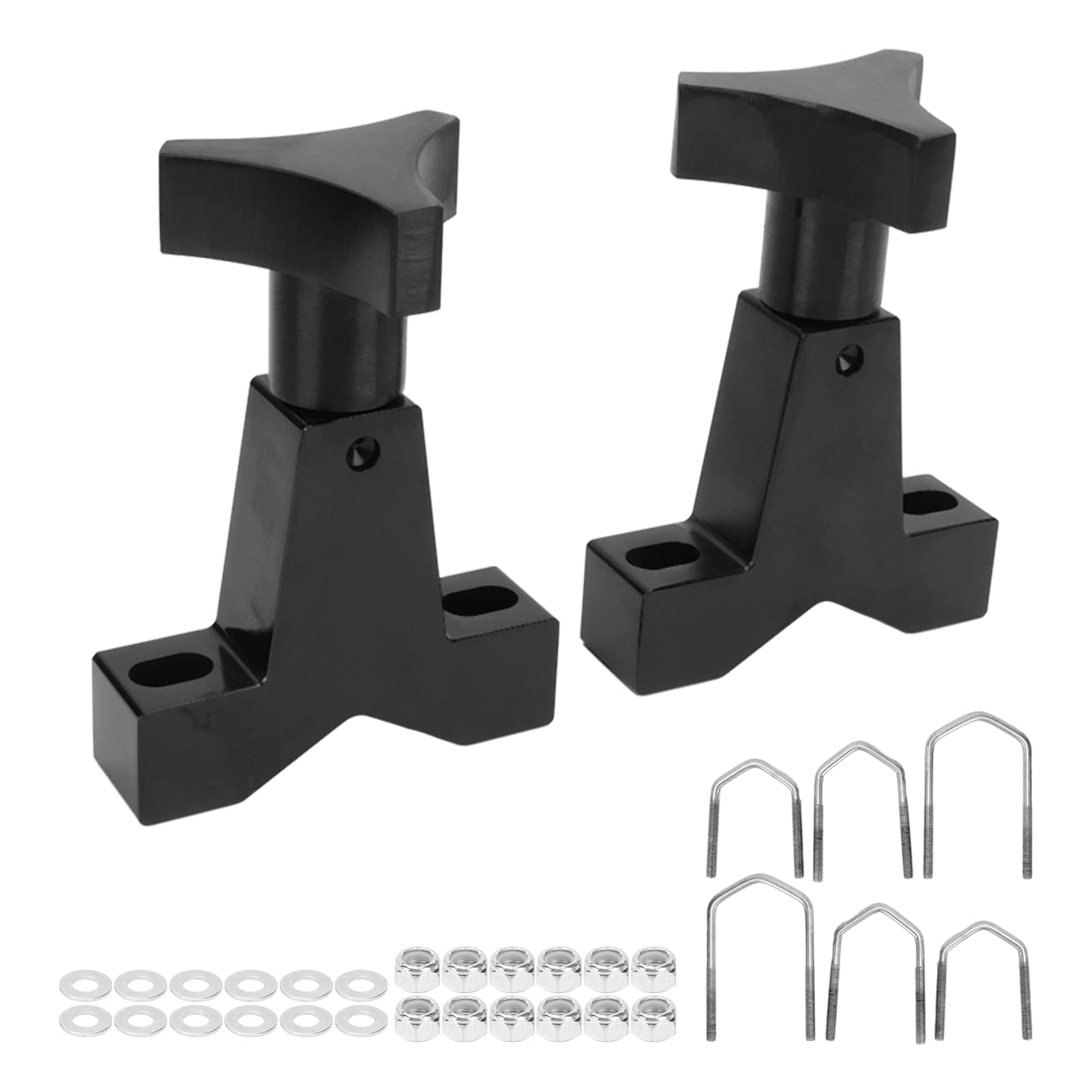 Auto Hi Lift Jack Halterung, Auto Lift Jack Tube Montagehalterung Befestigungssystem aus Legiertem Stahl für 1 Zoll Bis 2,5 Zoll Quadratische Runde Rohre Auto Hi Lift Jack Halterung, Auto Lift Jack Tube Montagehalterung Befestigungssystem aus Legiertem Stahl für 1 Zoll Bis 2,5 Zoll Quadratische Runde Rohre von Bnineteenteam