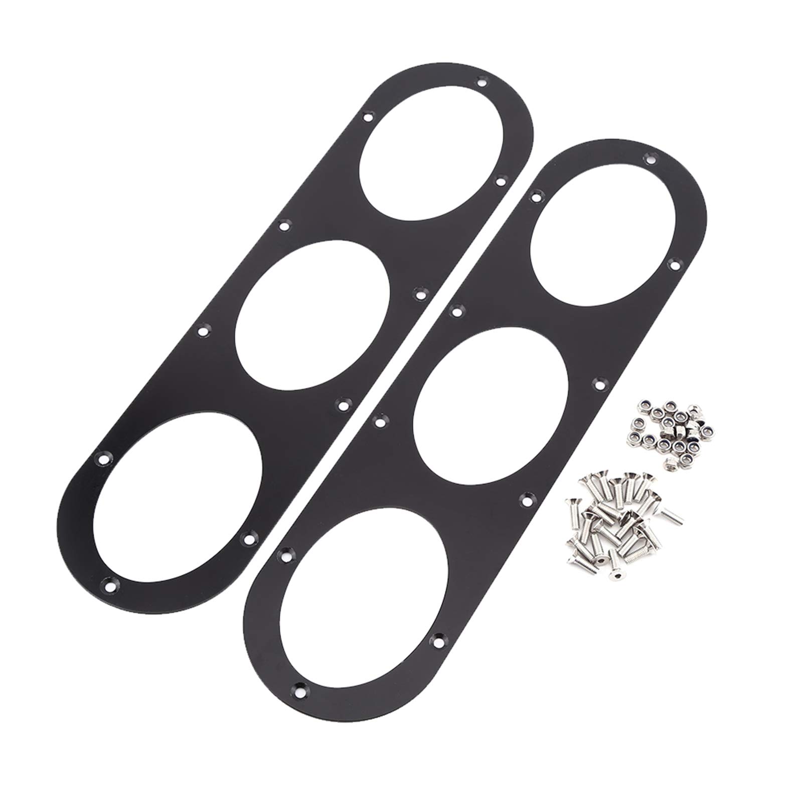 Car Race Heckstoßstange, 2 Stück, Universal-Heckstoßstange aus Aluminiumlegierung, Race-Luftumleitungs-Diffusor-Panel, Auto-Styling Car Race Heckstoßstange, 2 Stück, Universal-Heckstoßstange aus Aluminiumlegierung, Race-Luftumleitungs-Diffusor-Panel, Auto-Styling von Bnineteenteam