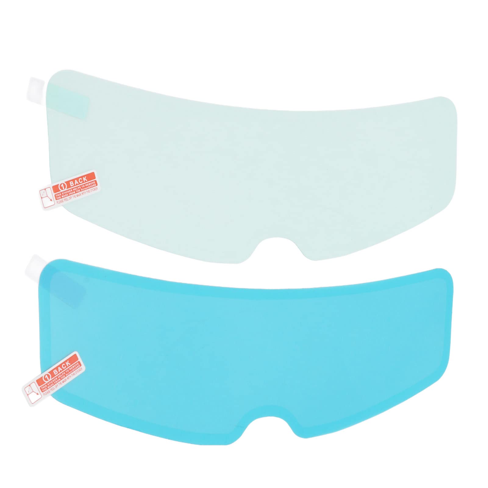 Helm-Regenschutz-Patch, 24,5 Cm/9,6 Zoll Motorradhelm-Regenschutz-Antibeschlag-Visierfolien-Set für Innen und Außen, Hohe Transparenz, Universell Helm-Regenschutz-Patch, 24,5 Cm/9,6 Zoll Motorradhelm-Regenschutz-Antibeschlag-Visierfolien-Set für Innen und Außen, Hohe Transparenz, Universell von Bnineteenteam