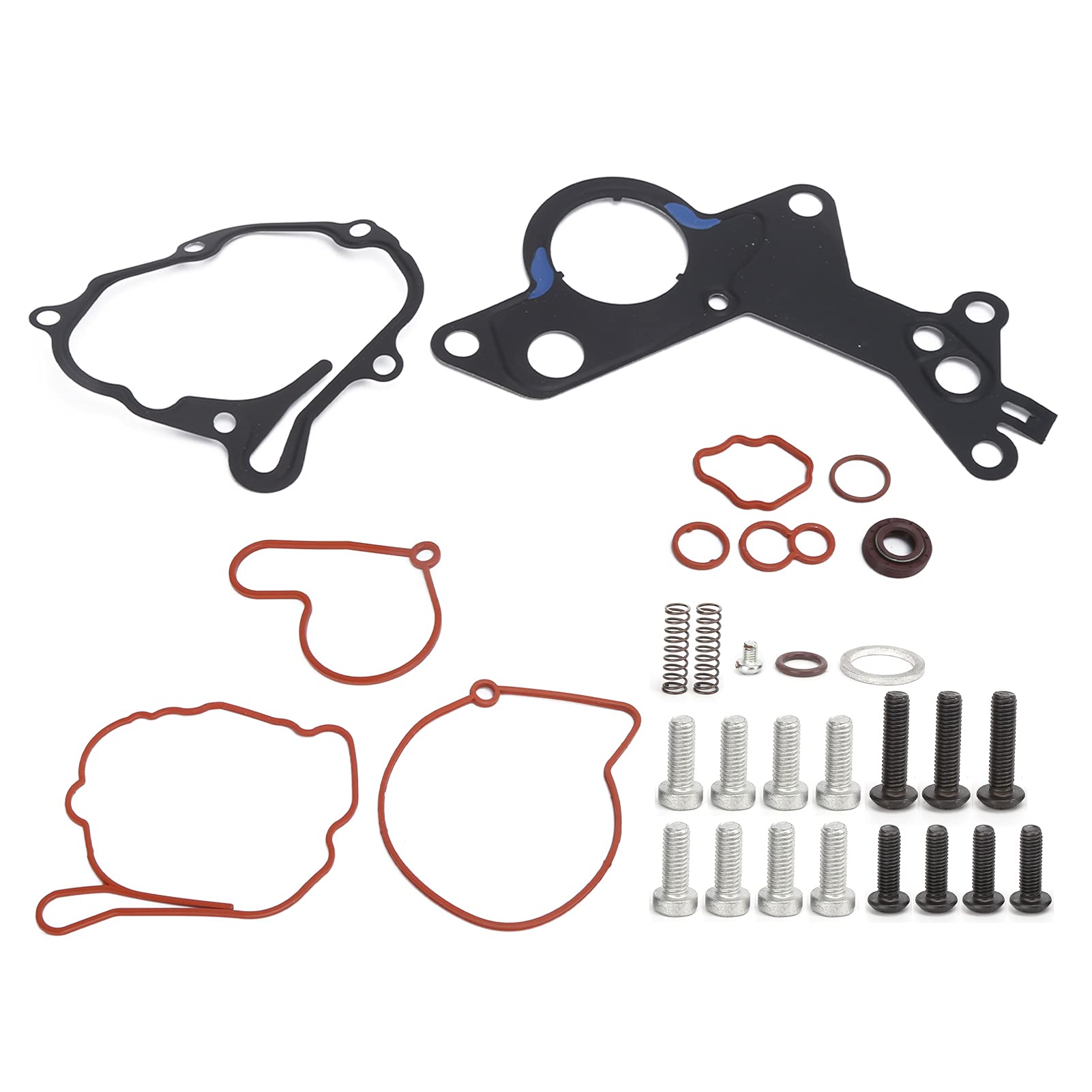 Kraftstoff-Vakuumpumpe-Dichtung, Vakuum-Kraftstoff-Tandem-Pumpe-Reparatur-Satz 038145209 Ersatz für1.2TDI 1.4TDI 1.9TDI 2.0TDI 2.0SDI 00-10 Kraftstoff-Vakuumpumpe-Dichtung, Vakuum-Kraftstoff-Tandem-Pumpe-Reparatur-Satz 038145209 Ersatz für1.2TDI 1.4TDI 1.9TDI 2.0TDI 2.0SDI 00-10 von Bnineteenteam