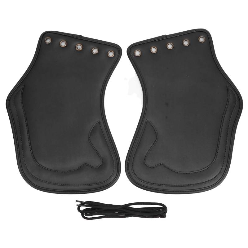 Motorrad Leder Sattel Hitzeschild Deflektor, Motorrad PU Deflektor Motor Heizung Isolierung Kissen Sattel Schutz von Bnineteenteam
