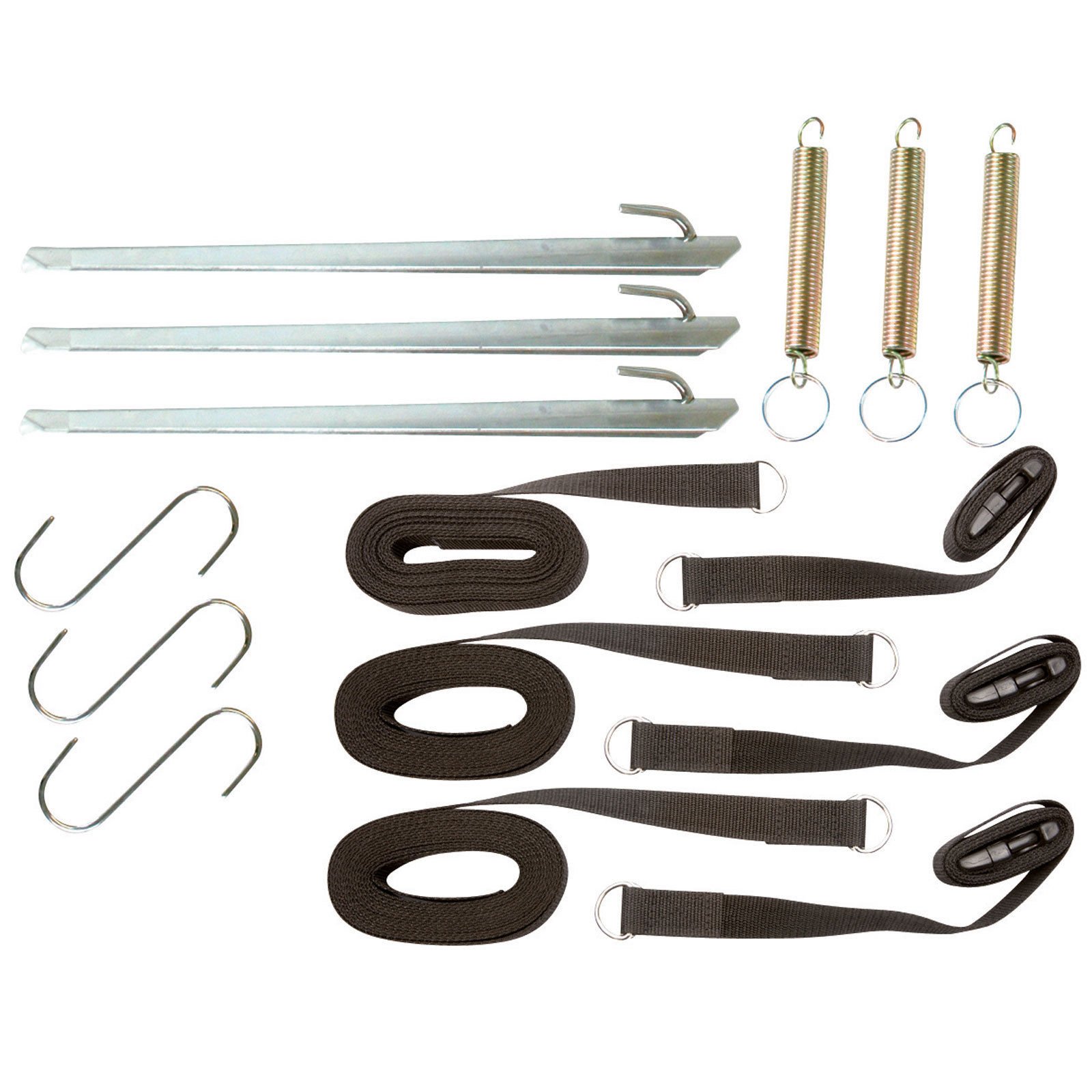 Bo-Camp 3er Set Sturm Band Markisen Spannband Vor Zelt Sicherung Wohnwagen Camping 5 m Bo-Camp 3er Set Sturm Band Markisen Spannband Vor Zelt Sicherung Wohnwagen Camping 5 m von Bo-Camp