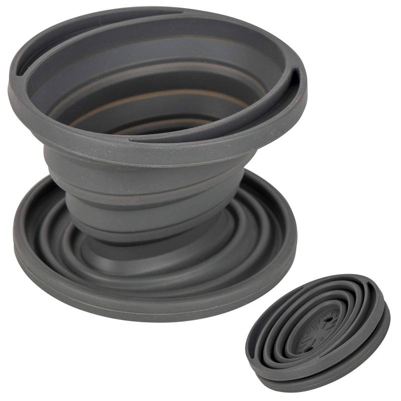 Bo-Camp Camping Kaffee Filter Tütenhalter Tee Bereiter Faltbar Silikon #2 von Bo-Camp