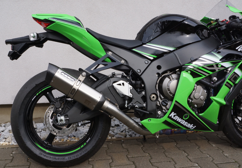 Bodis Ersatzrohr Vorschalldämpfer + Auspuffhalter Edelstahl Kawasaki ZX-10R Bj. 2016-2018 Bodis Ersatzrohr Vorschalldämpfer + Auspuffhalter Edelstahl Kawasaki ZX-10R Bj. 2016-2018 von Bodis