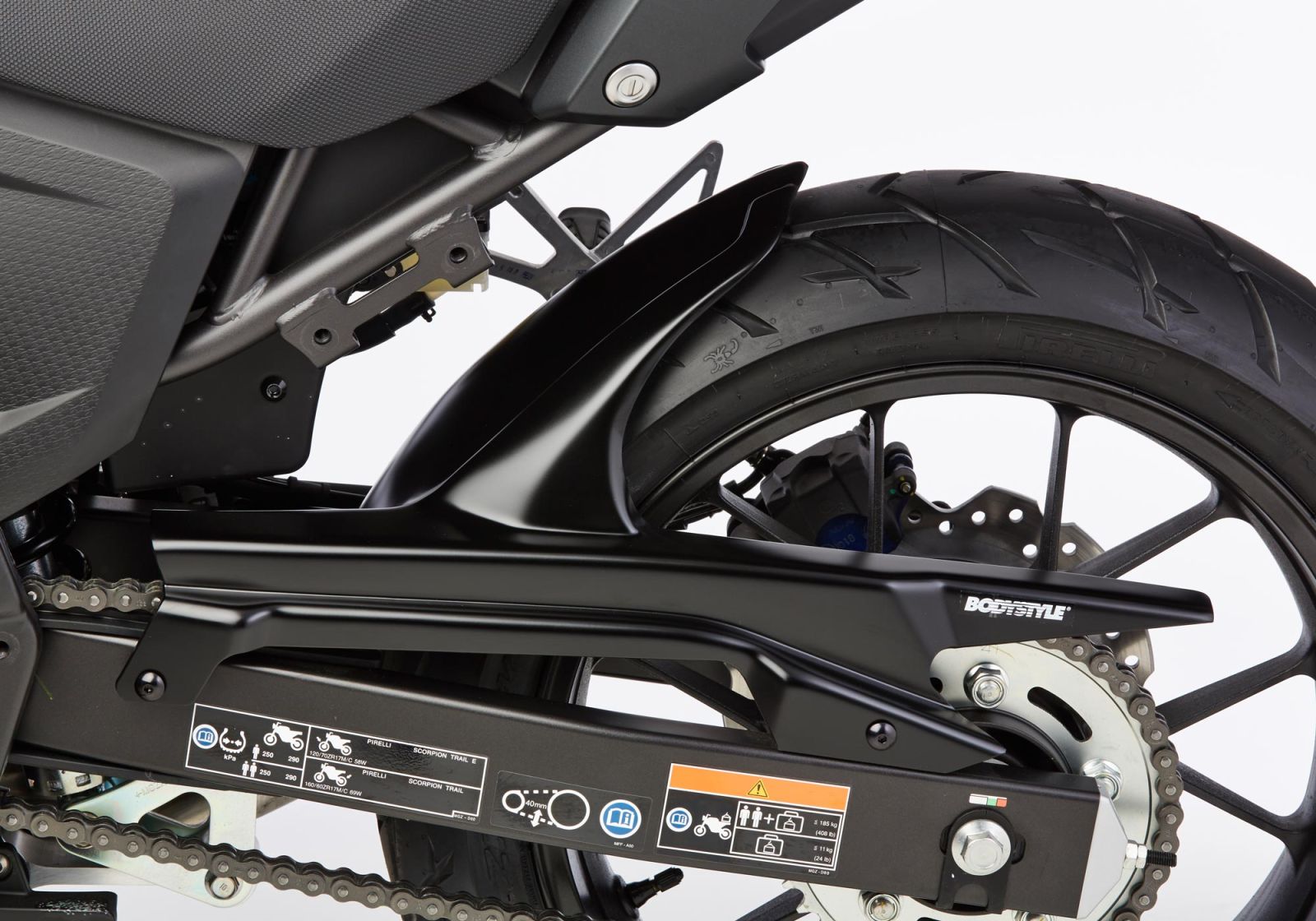 Bodystyle 6529266 hinterradabdeckung - schwarz-matt kotflügel kawasaki z750r zr750n, z1000 zrt00b Bodystyle 6529266 hinterradabdeckung - schwarz-matt kotflügel kawasaki z750r zr750n, z1000 zrt00b von Bodystyle