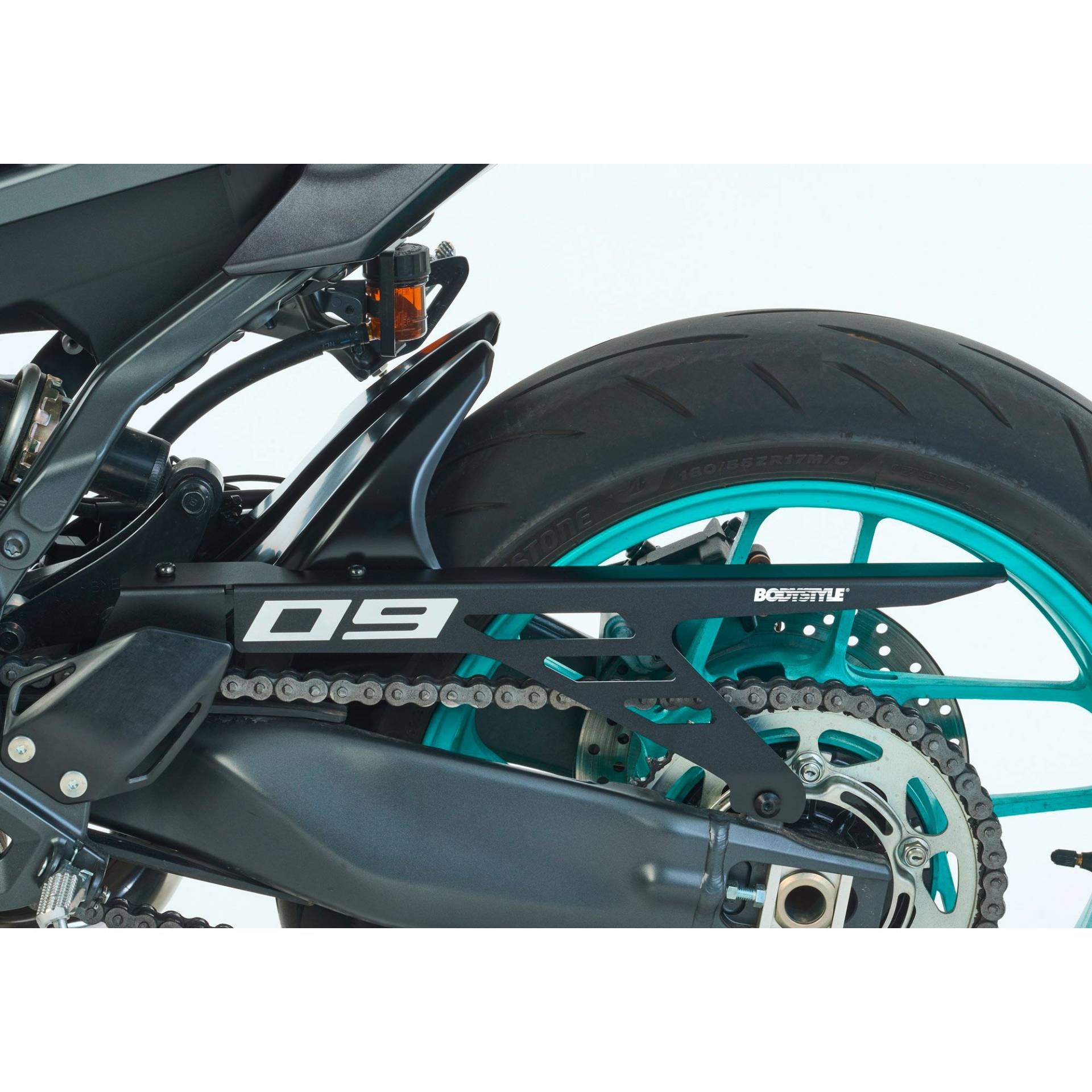 Bodystyle Hinterradabdeckung Sportsline schwarz für MT-09 /SP 2024- Bodystyle Hinterradabdeckung Sportsline schwarz für MT-09 /SP 2024- von Bodystyle