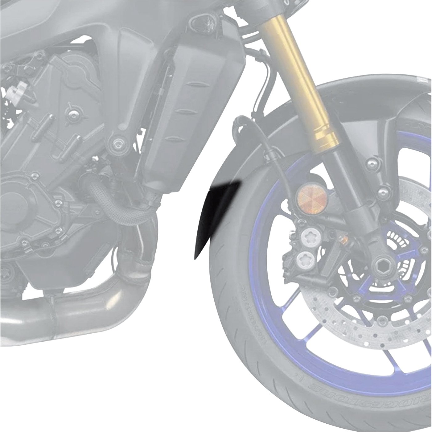 Bodystyle Kotflügelverlängerung vorne für MT-09/XSR/Tracer 9 2021- Bodystyle Kotflügelverlängerung vorne für MT-09/XSR/Tracer 9 2021- von Bodystyle