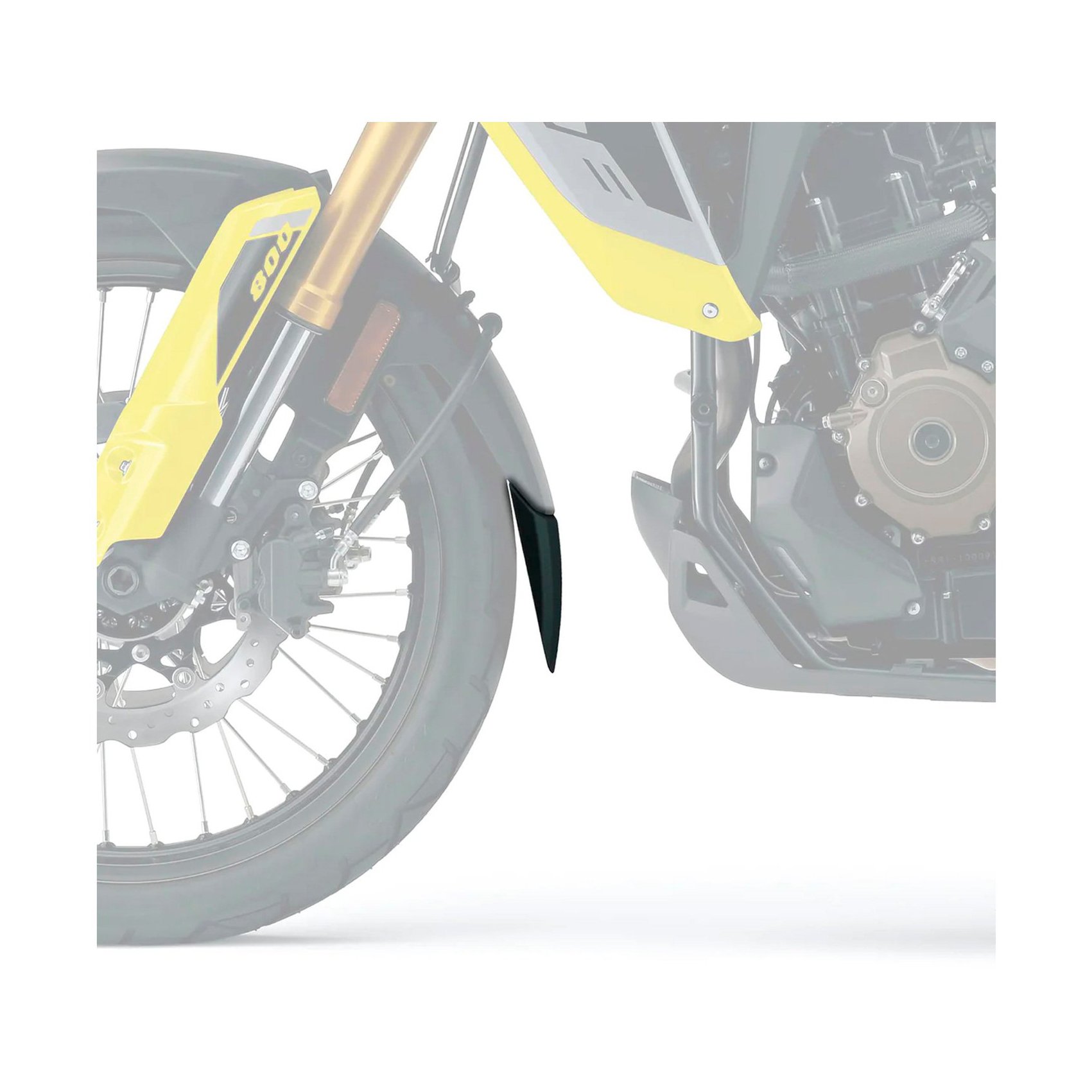 Bodystyle Kotflügelverlängerung vorne für Suzuki DL 800 V-Strom DE Bodystyle Kotflügelverlängerung vorne für Suzuki DL 800 V-Strom DE von Bodystyle