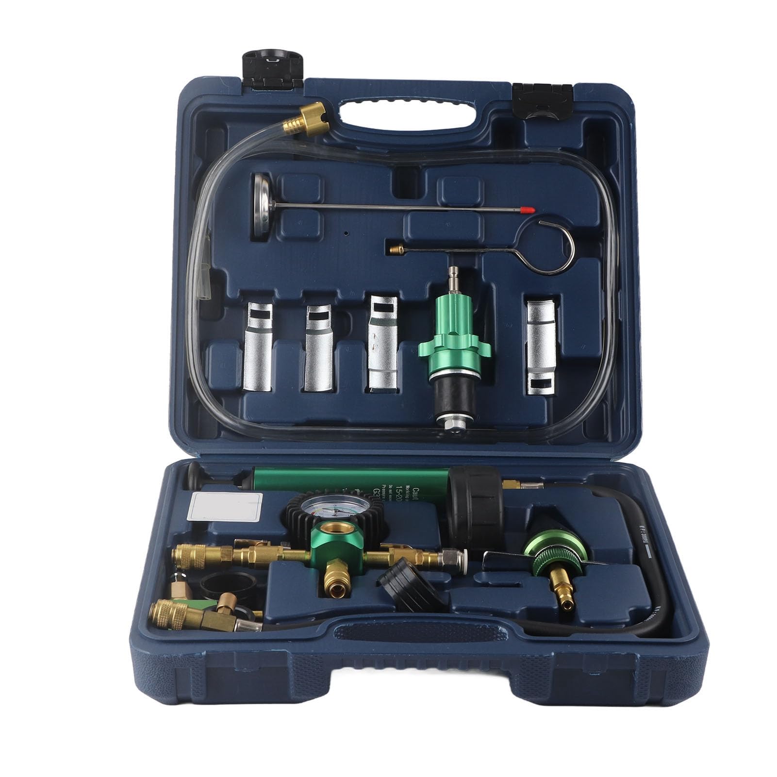 Bognajin Universal Coolant System Vacuum Refill Kit with Antifreeze Changer, Leak Tester, Accuracy Pressure for Most Vehicles Bognajin Universal Coolant System Vacuum Refill Kit with Antifreeze Changer, Leak Tester, Accuracy Pressure for Most Vehicles von Bognajin