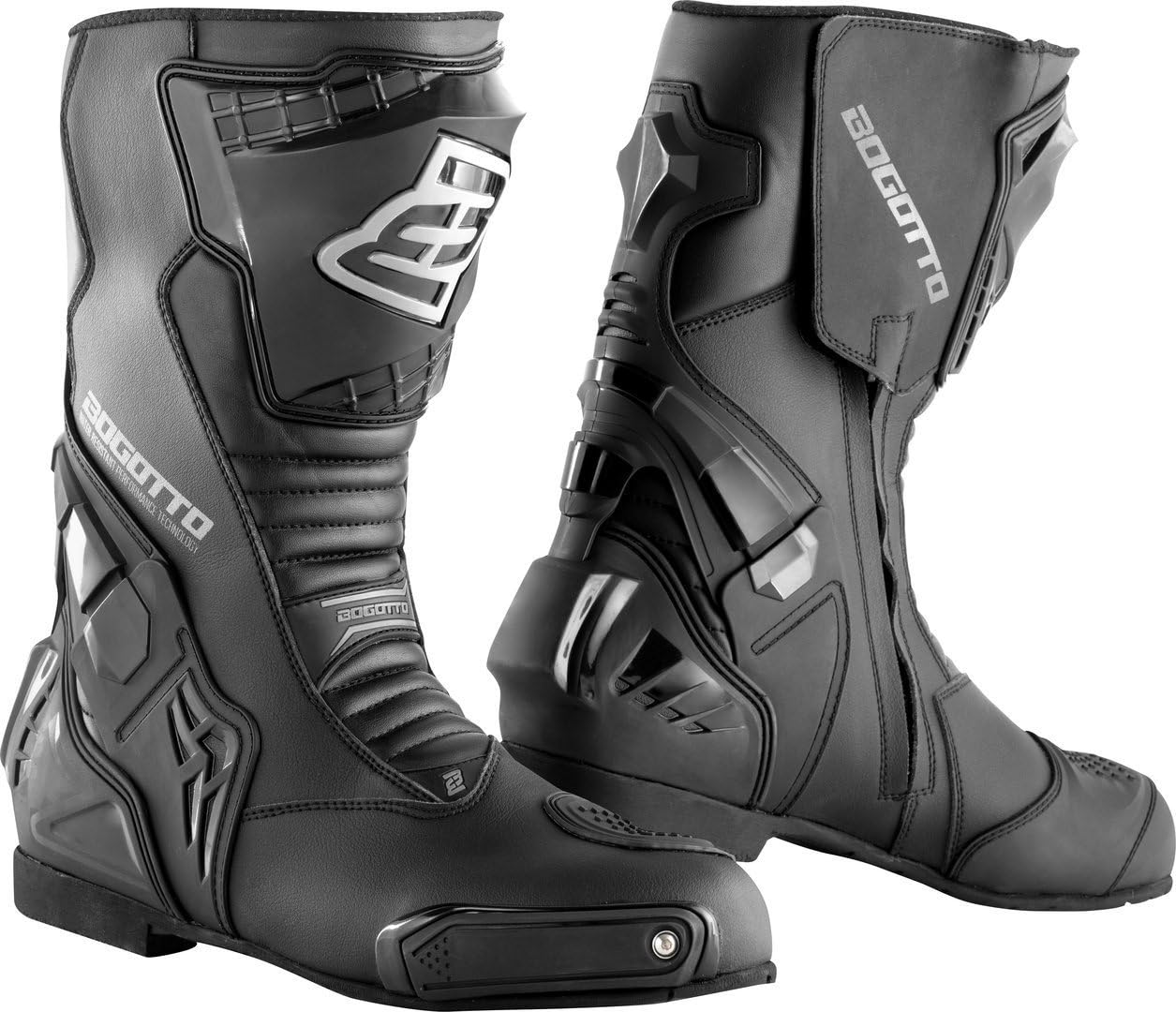 Bogotto Assen WR 2.0 wasserdichte Motorrad Stiefel, schwarz, 46 Bogotto Assen WR 2.0 wasserdichte Motorrad Stiefel, schwarz, 46 von Bogotto