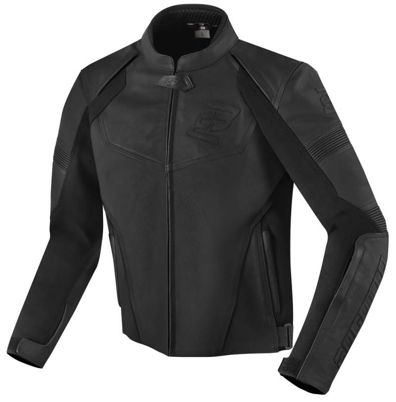 Bogotto Black-X V2 Motorrad Lederjacke, schwarz, 3XL von Bogotto