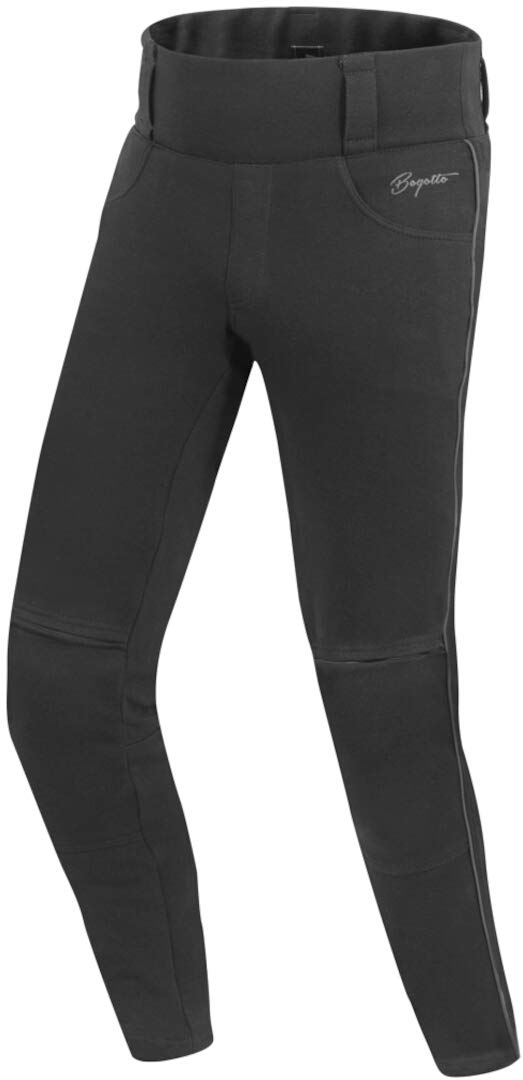 Bogotto Carlina Damen Motorrad Leggings, schwarz, 34 von Bogotto
