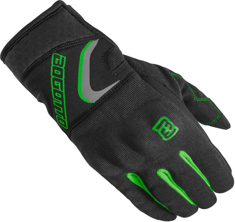Bogotto F-ST Motorradhandschuhe, schwarz/grün, XL von Bogotto