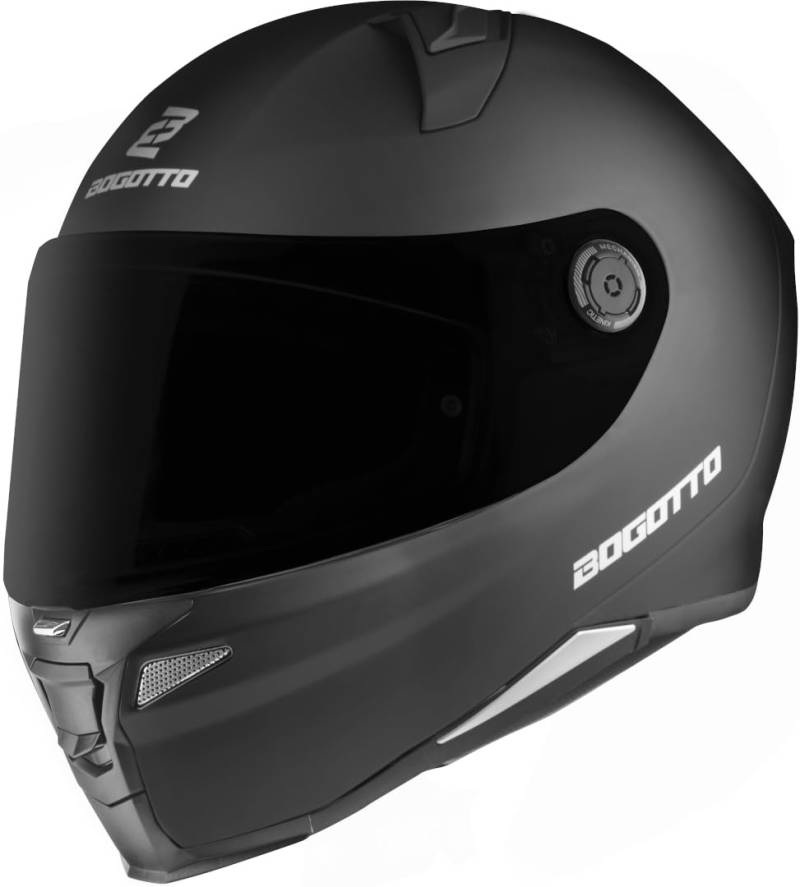 Bogotto FF110B Helm, schwarz/matt, XL von Bogotto