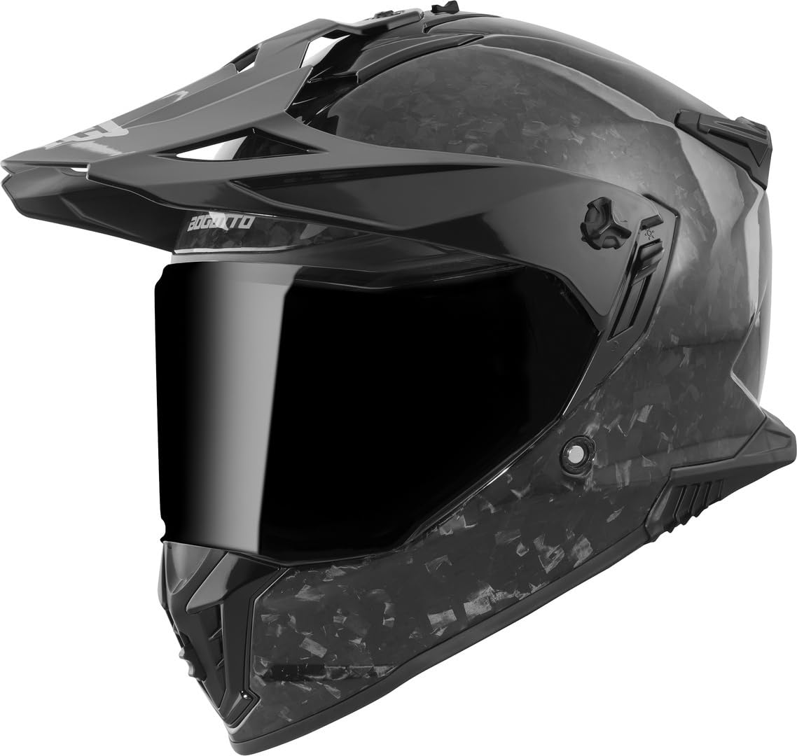 Bogotto FG-601 Forged Carbon Enduro Helm, schwarz, 2XL Bogotto FG-601 Forged Carbon Enduro Helm, schwarz, 2XL von Bogotto