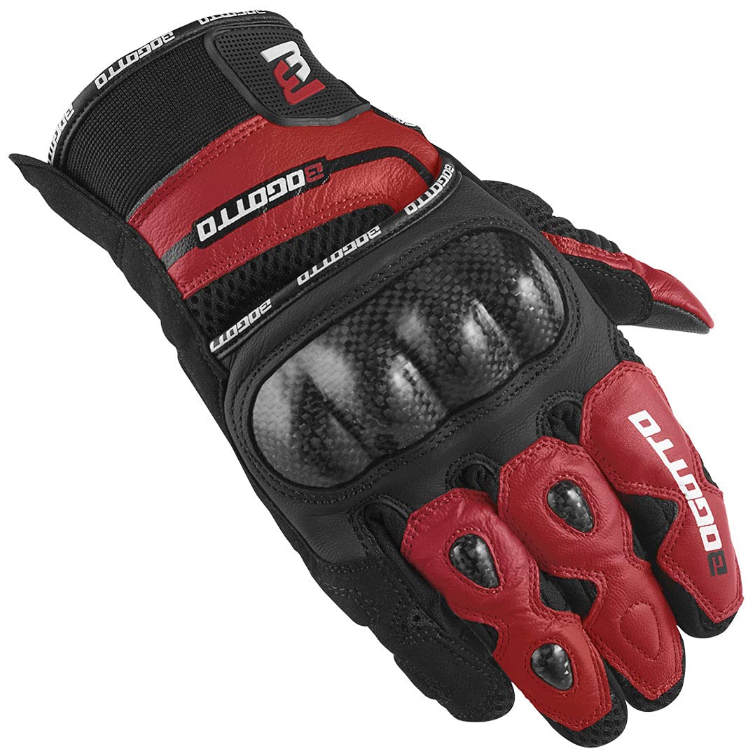 Bogotto Flint Motorradhandschuhe, schwarz/rot, XS Bogotto Flint Motorradhandschuhe, schwarz/rot, XS von Bogotto