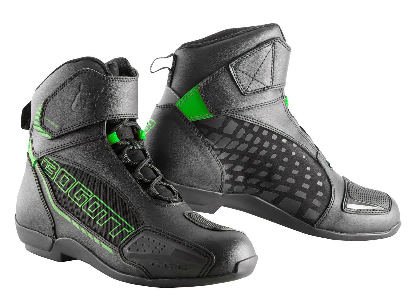 Bogotto GPX Motorradschuhe, schwarz/grün, 40 Bogotto GPX Motorradschuhe, schwarz/grün, 40 von Bogotto