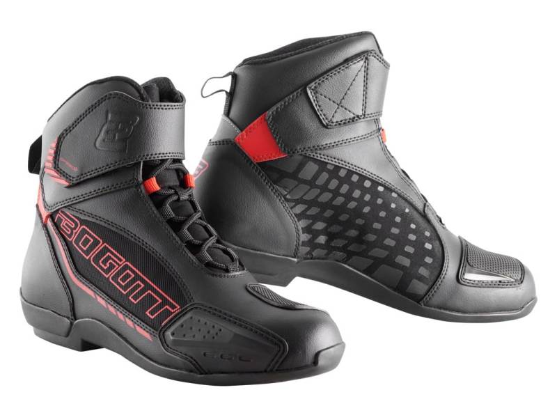 Bogotto GPX Motorradschuhe, schwarz/rot, 37 von Bogotto