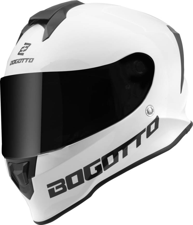 Bogotto H151 Solid Helm, weiß, XL von Bogotto