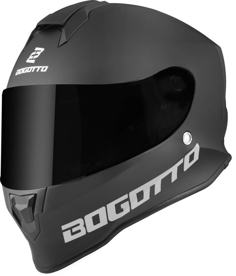Bogotto H151 Solid Helm, schwarz/matt, M von Bogotto