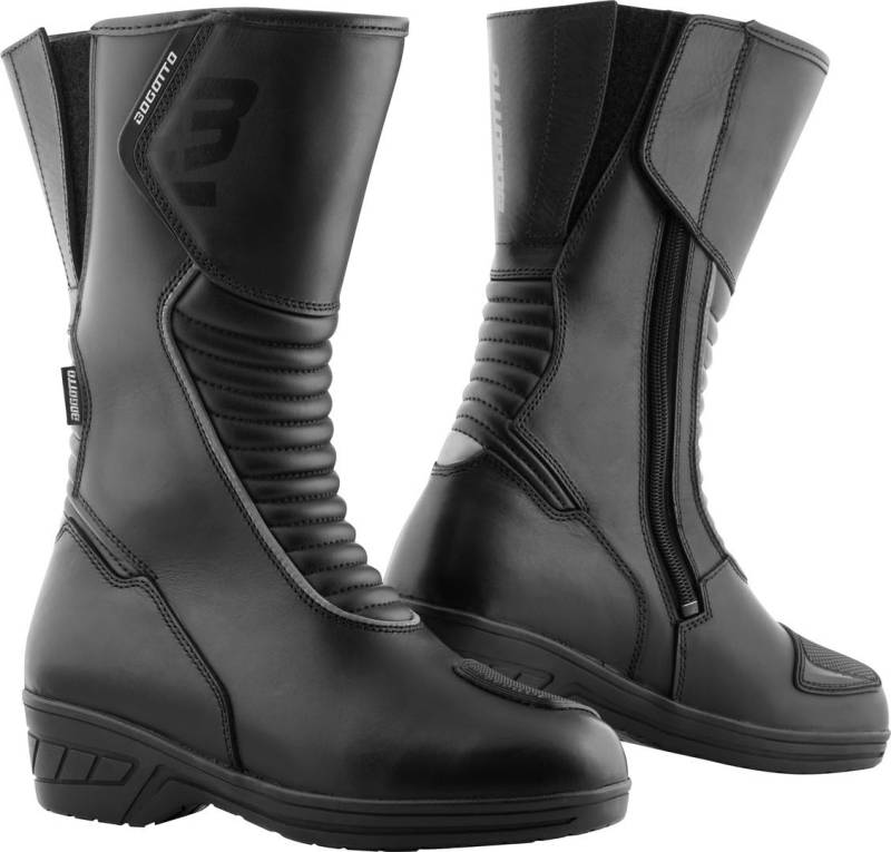 Bogotto Lady Long wasserdichte Damen Motorrad Stiefel, schwarz, 38 von Bogotto