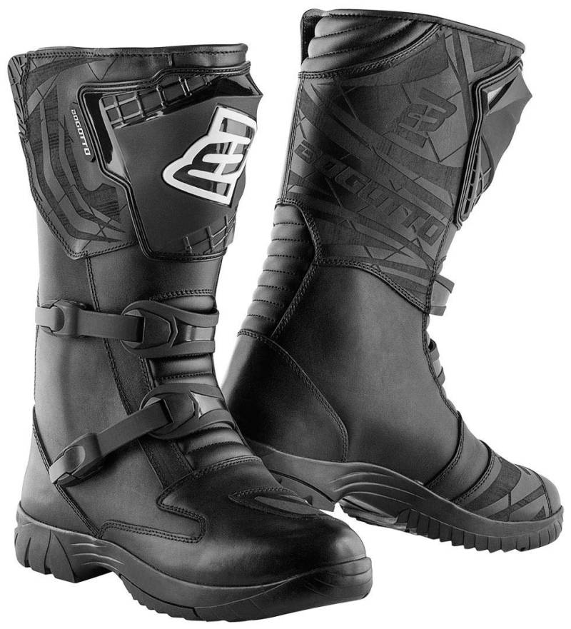Bogotto Namib wasserdichte Motorradstiefel, schwarz, 45 von Bogotto