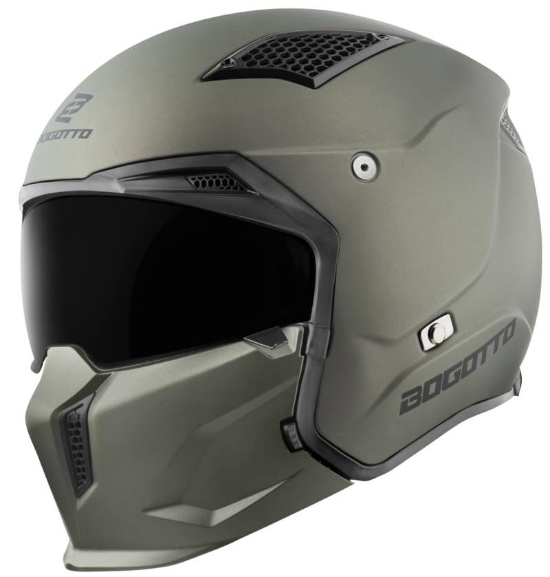 Bogotto Radic 22.06 Helm, grün matt, XL von Bogotto